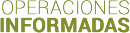 Operaciones Informadas